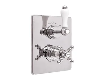 PRAGA - PRAGA CRYSTAL - F8212-PR - Thermostatic shower tap by Rubinetteria Giulini - view 2